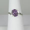 Color-Changing Alexandrite 925 Sterling Silver Ring / Twist-Style