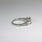 Natural Morganite Ring 925 Sterling Silver / Oval-Shaped Accented