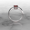 Ruby Ring 925 Sterling Silver / Oval-Shaped