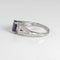 Color-Changing Alexandrite and Diamonds 925 Sterling Silver Ring / Oval-Cut