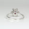 Ruby Ring with Champagne Diamonds Accents 925 Sterling Silver