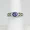 Tanzanite Ring 925 Sterling Silver / Celtic-Style