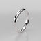 Wedding Band 925 Sterling Silver Ring / Simple Wedding Band for Women